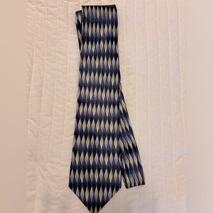 Palatina 100 Percent Silk Men’s Blue Tie